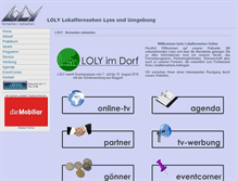 Tablet Screenshot of loly.ch